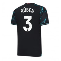 Manchester City Ruben Dias #3 Rezervni Dres 2023-24 Kratak Rukav